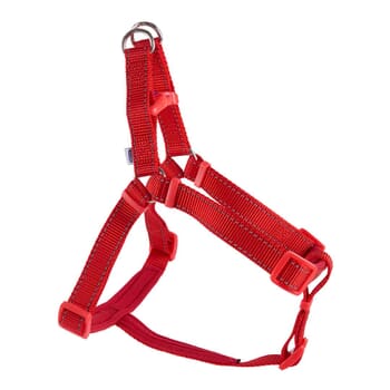 Ancol Nylon Dog Red Harness Padded Reflective Non Pull XL (88-120cm) RRP £19.99 CLEARANCE XL £13.99